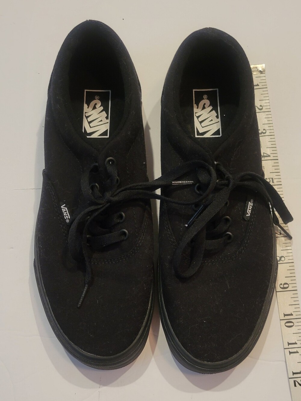 Black Van's, men's size 10 Never Worn.